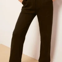 black trousers